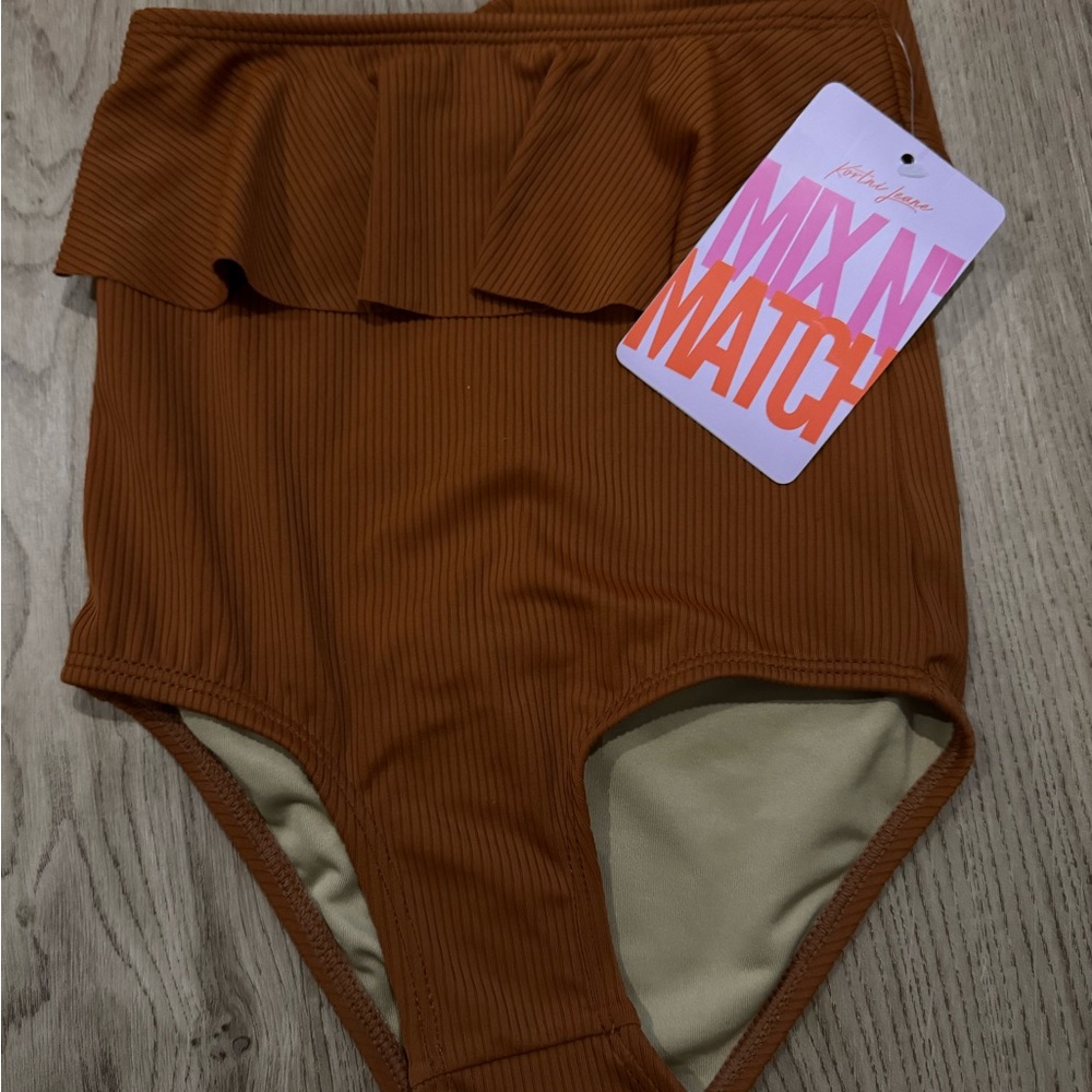 Kortni jeane 6/7 ribbed caramel